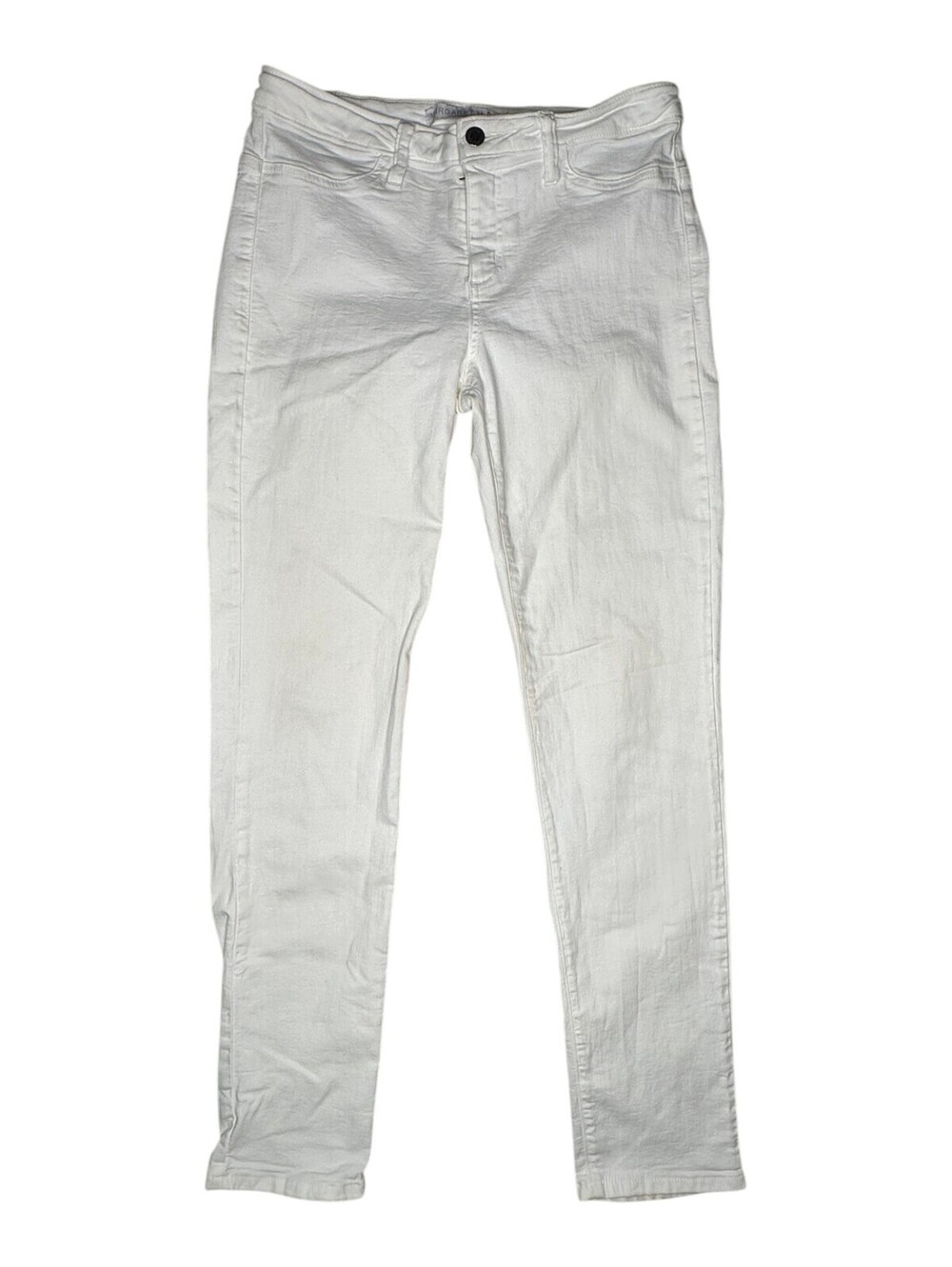 Margaret M Women's White Skinny Jeans Size Waist 18 in